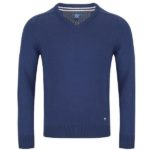 DG's Drifter Dark Blue LS V-Neck Sweater - 55599 - 28