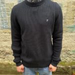 Farah Mason Crew Sweat - True Navy