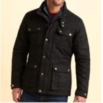 Brakeburn Verwood Waxed Jacket - Black - BBMJKT0013425