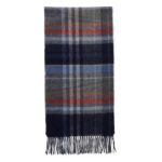 Failsworth Lambswool Scarf - Navy - 703