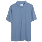 Farah Hudson SS Polo Shirt - Soft Blue