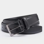 Ibex Leather Black Belt - 1011