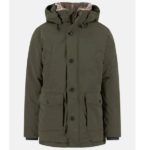 Fynch Hatton Parka Jacket - Dark Chocolate - 1510 2620 861