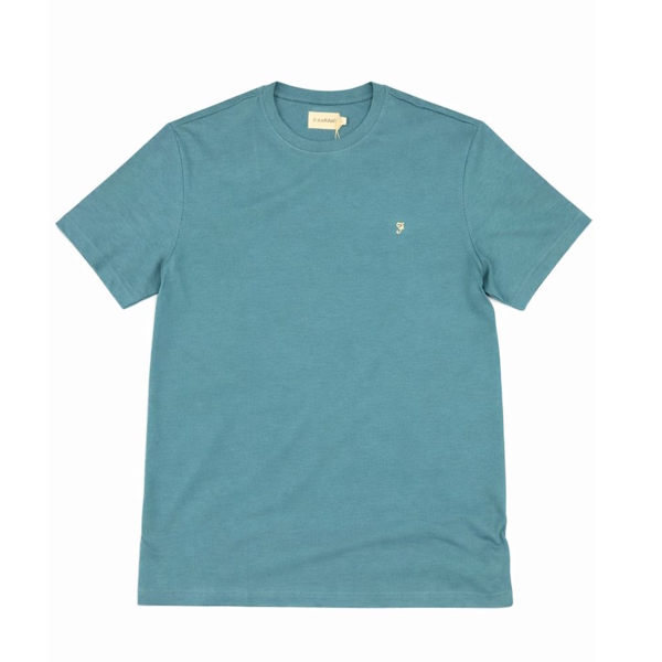 Farah Dean SS Tee - Soft Blue