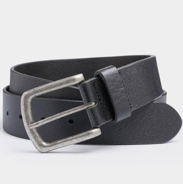 Ibex Leather Belt - Black - 30016