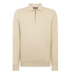 58877 - 92 Stone  1/4 Zip Sweat
