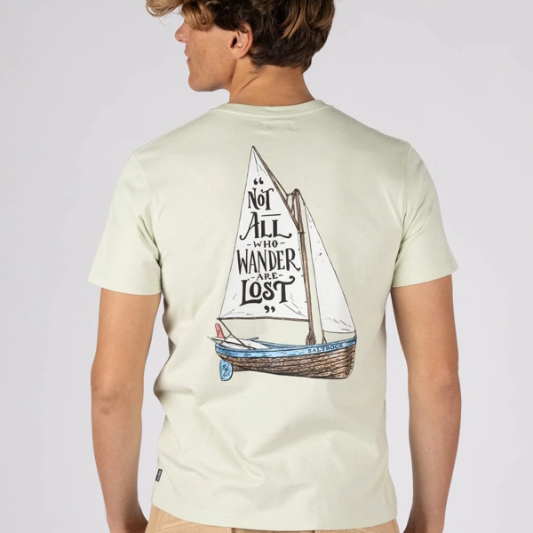 Saltrock Lost Ships Tee - Light Green