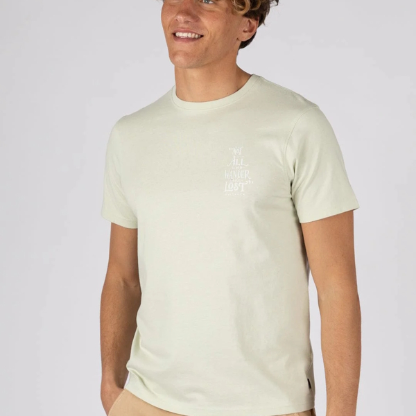 P4496-13-0-002 Saltrock Lost Ships Tee - Light Green - Front