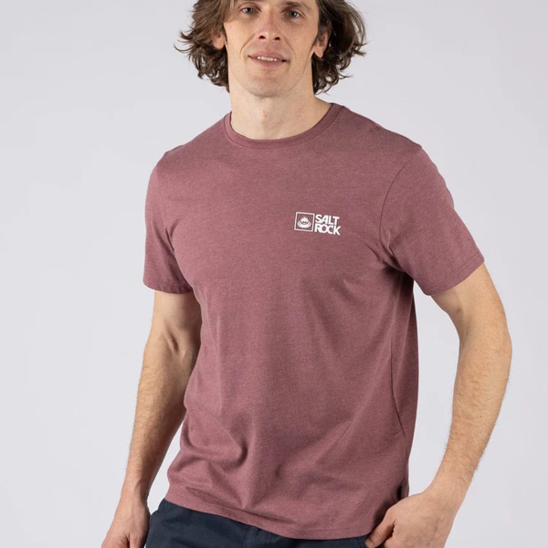 Saltrock Original Dark Pink Tee