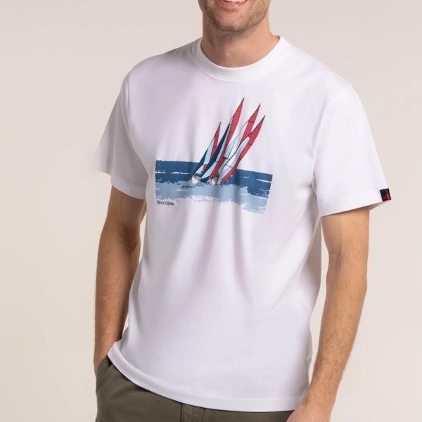 Brakeburn Peckleton T-shirt - White