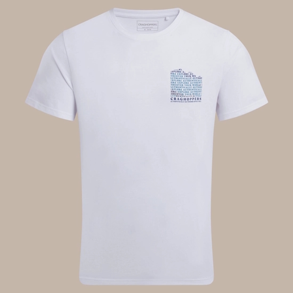 Craghoppers Lucent II SS T-shirt white - CMT1036