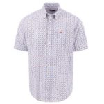 1604-5071-369 Retro Print Spicy Red