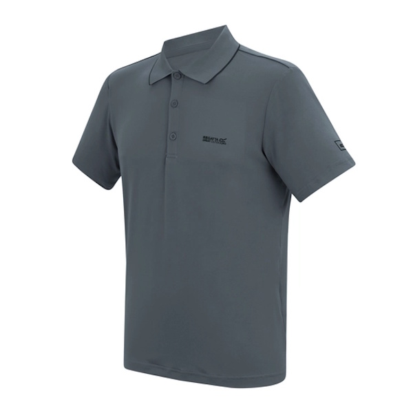 Regatta Maverick V Active Polo Shirt - Dark Storm