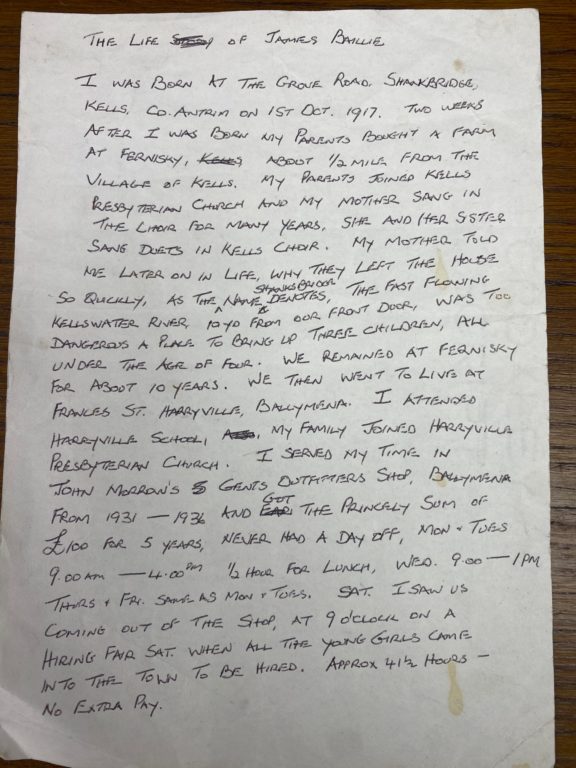 The James Baillie Story P1