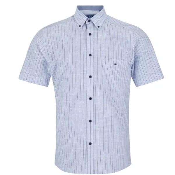 DG's Drifter Light Blue Reg SS Casual Shirt - 14781-21
