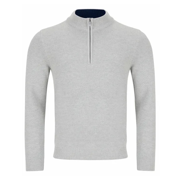 DG's Half Zip Sweatshirt - Light Grey - 55630-02