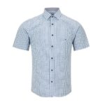 DG's Drifter Sky Blue Reg SS Casual Shirt - 14024 - 22