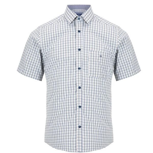 DG's Drifter Light Brown Reg SS Casual Shirt - 14024 - 42