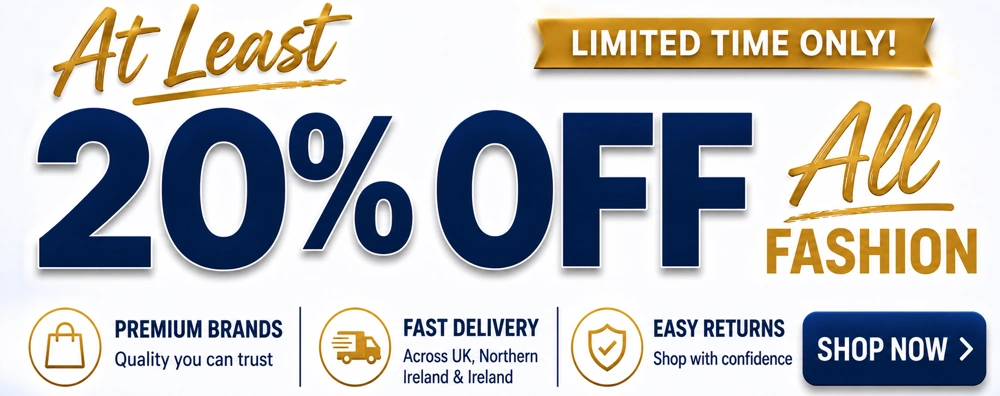At Least 20% OFF all Fashion