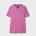 Fuschia Marl Pink Classic Crew