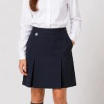 Box Pleat 93932/79 1880 Club Navy Skirt