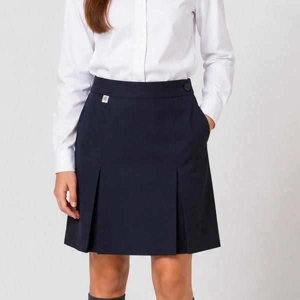 Box Pleat 93932/79 1880 Club Navy Skirt