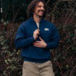 Bracken 1/4 Zip Navy