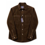 Sloan 1935 Hartley Corduroy Overshirt Chocolate 22