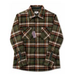 Sloan 1935 Pinewood Overshirt Khaki Rust 22002