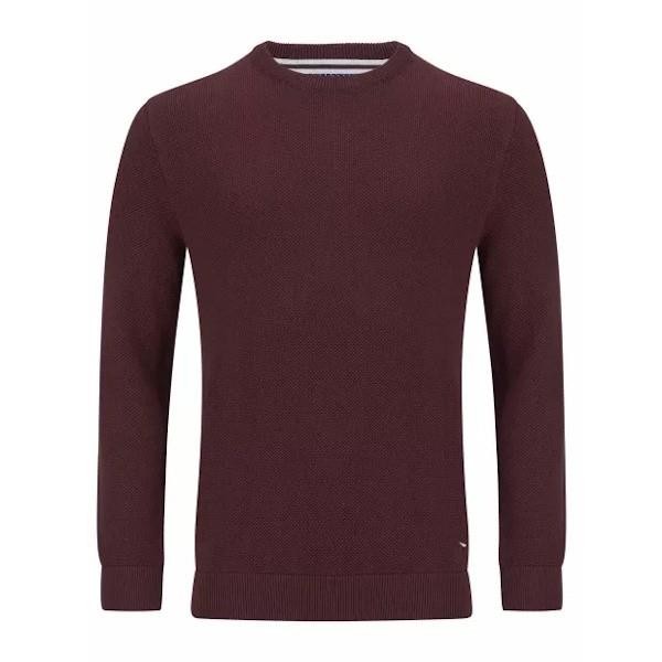 DG’s Drifter Dark Red LS Sweater (55620-67)