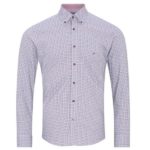 DG's Drifter Red Regular Long Sleeve Casual Shirt - 14176-66