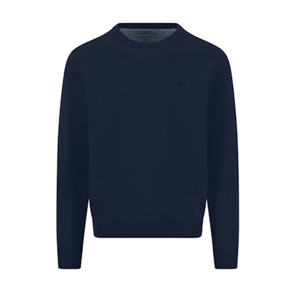Fynch Hatton Crew Neck - Ink Blue - 1614 210 661