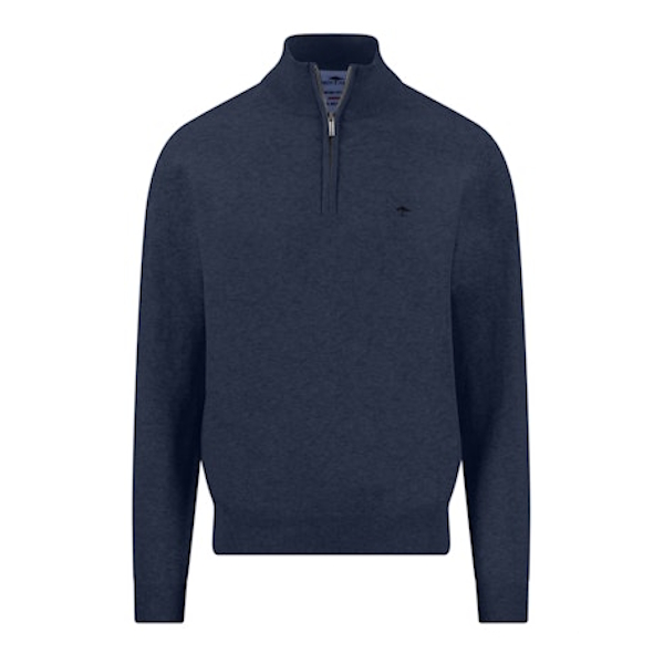 Fynch Hatton Quarter Zip - Ink Blue - 1614 215 661