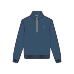 Harry 1/4 Zip 410 Prussian Blue