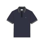 Kimel SS Tipped Polo 454 Navy