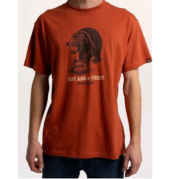 Oakwoodley Bear Out and A Trout Tee
