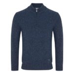 563-55642-29 Half Zip Sweater Dark Blue