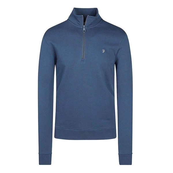Farah Quart Zip Persian Blue