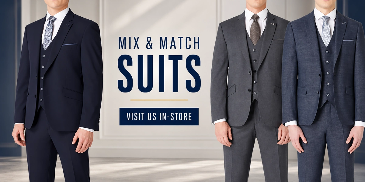 Mens suits Bangor County Down