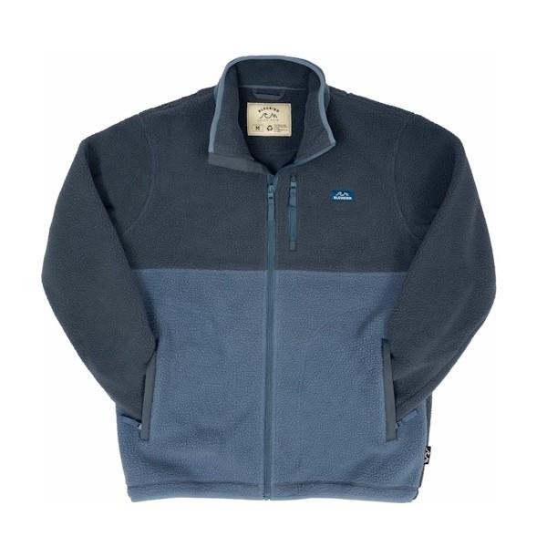 Polar Fleece Deux Full Zip  Denim