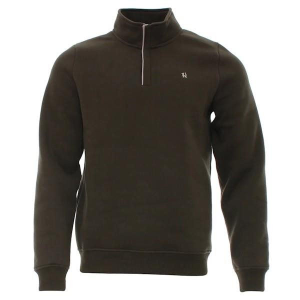 Wesley Half Zip Khaki