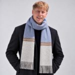 Denim Stripe Scarf